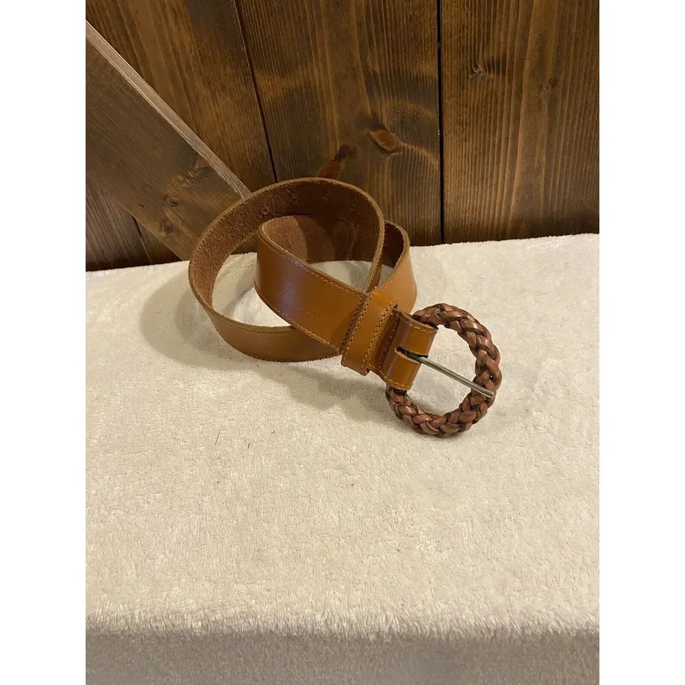 Liz Claiborne Leather Belt Women's‎ Size M - Picture 1 of 6